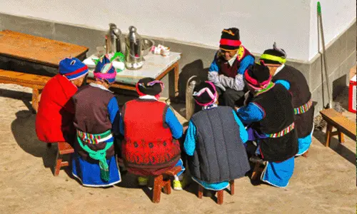 Daily life in a Naxi village near Lijiang